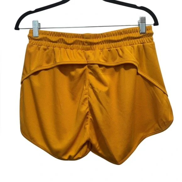 Alphalete Varsity Shorts Orange - Picture 3 of 9